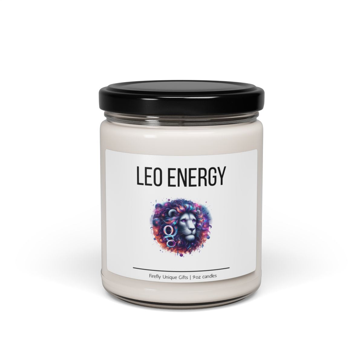 Leo Energy Soy Candle | Zodiac Aura 9oz Candle