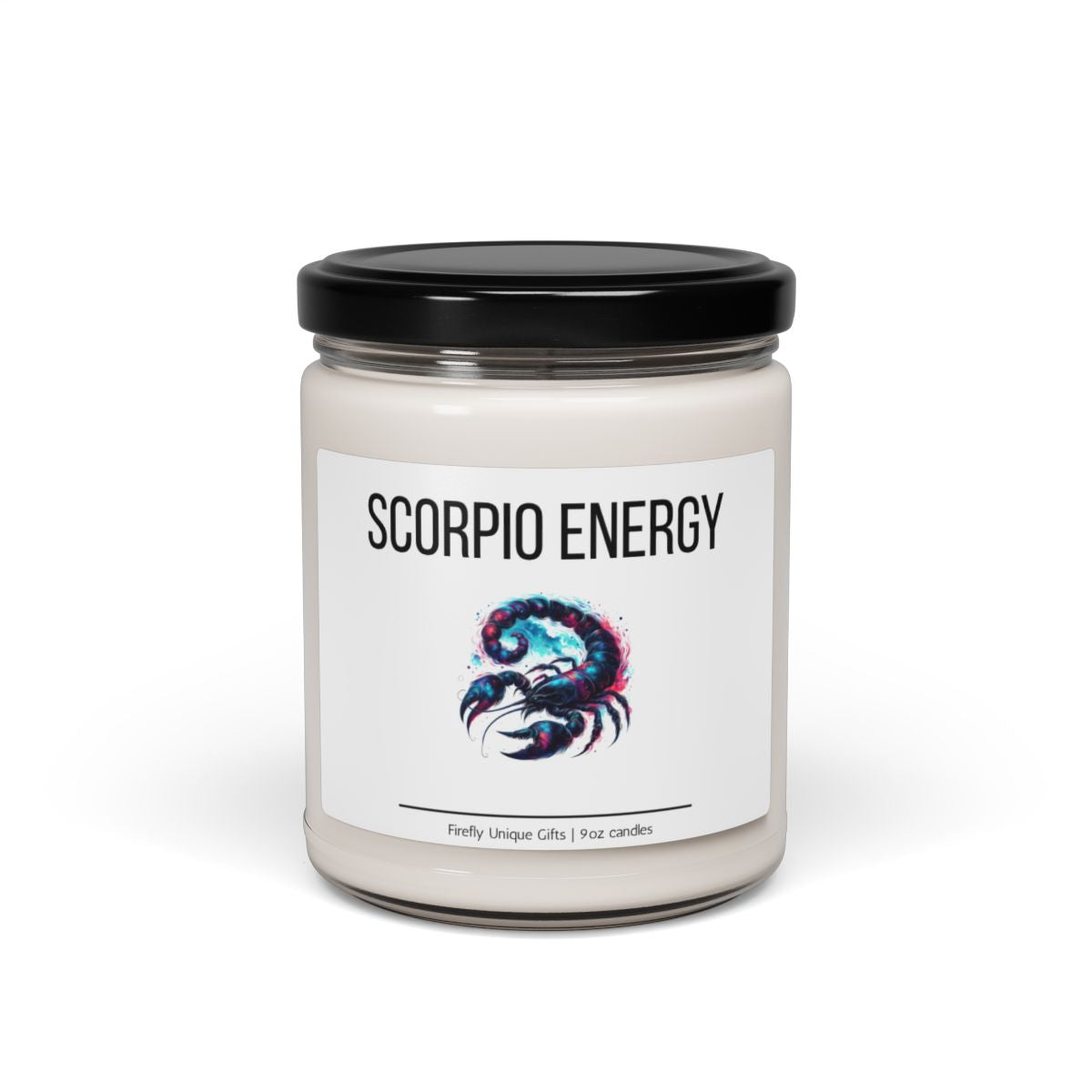 Scorpio Energy Soy Candle | Zodiac Aura 9oz Candle