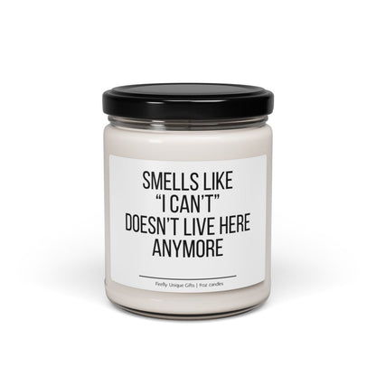 Inspirational Message Soy Candle | Uplifting 9oz Encouragement Candle