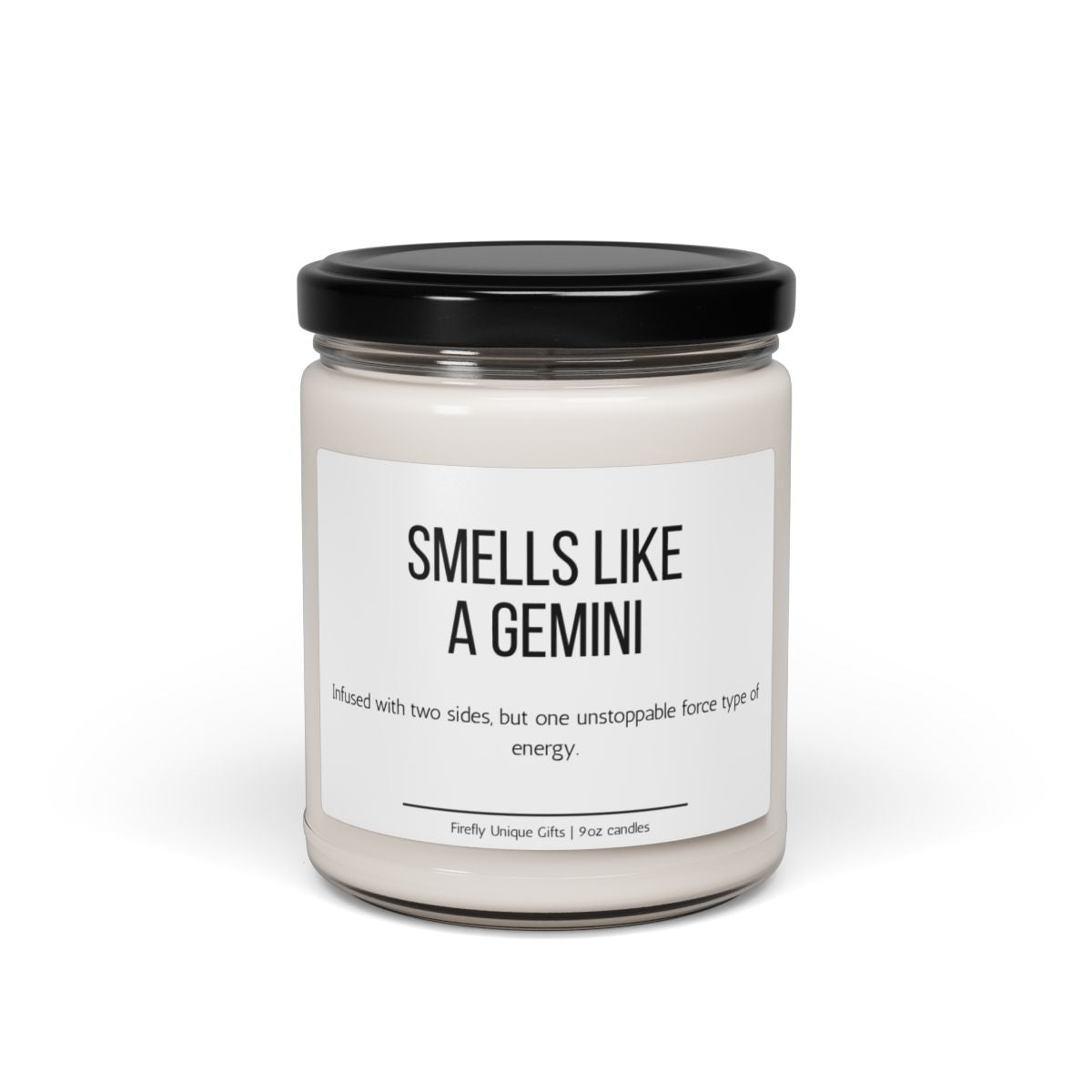 Funny Gemini Definition Soy Candle | Zodiac Humor 9oz Candle