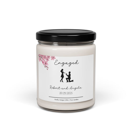 Engaged Gift Soy Candle | Proposal Celebration 9oz Candle
