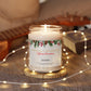 Christmas Holiday Soy Candle | Festive Winter 9oz Scented Candle