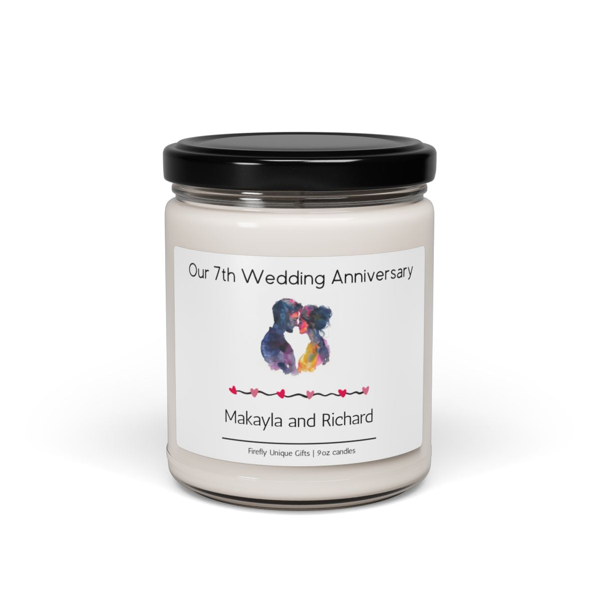 Anniversary Soy Candle | Romantic Celebration 9oz Candle
