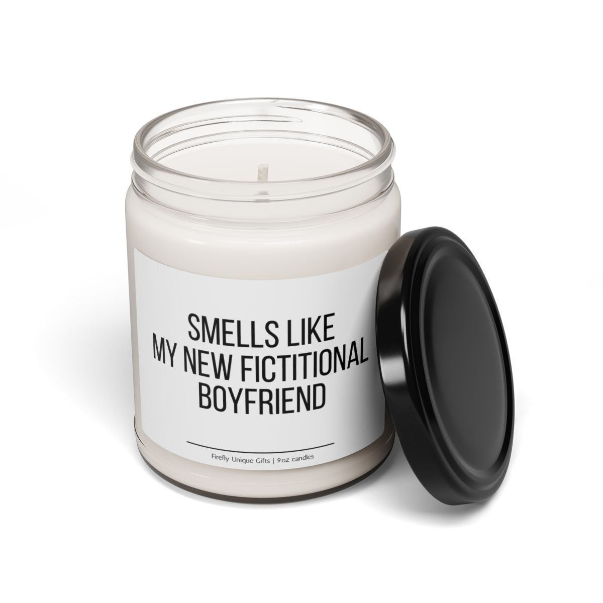My New Fictional Boyfriend Soy Candle | Book Boyfriend 9oz Candle