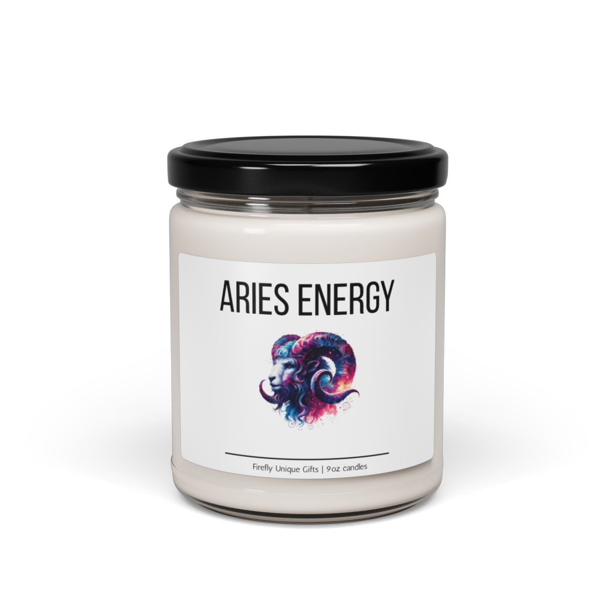 Aries Energy Soy Candle | Zodiac Aura 9oz Candle